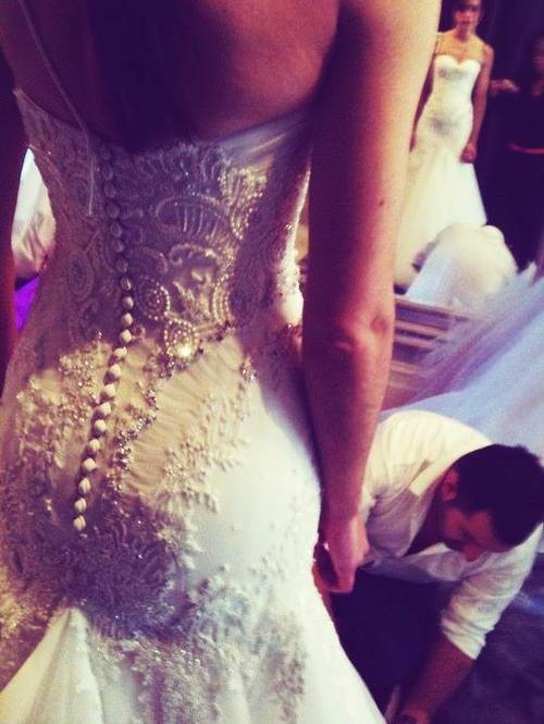 white dress, perfection, wedding dress and d day