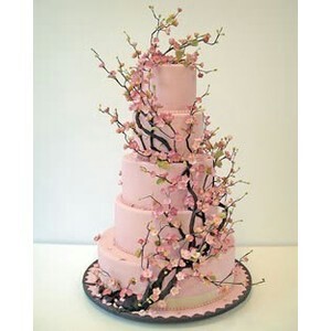 cake, floralcake and pinkcake