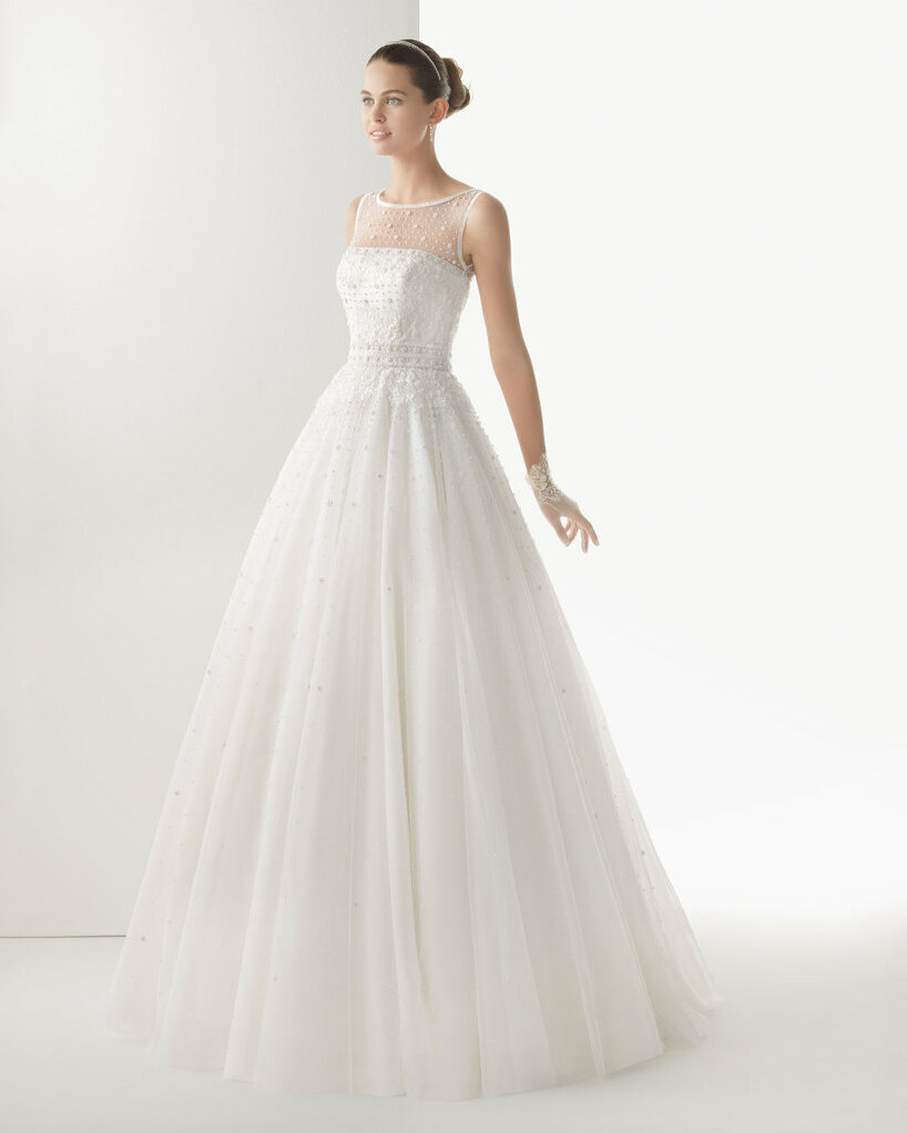 rosa clara, cometa and wedding dress 2014
