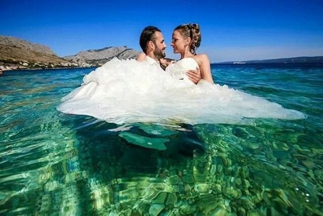 love, photoshot and trash the dress