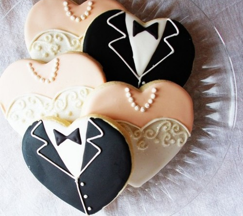 baking, hearts and mariage