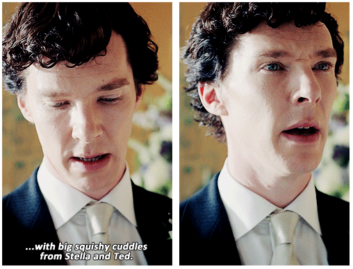 benedict cumberbatch, baby and messy hair