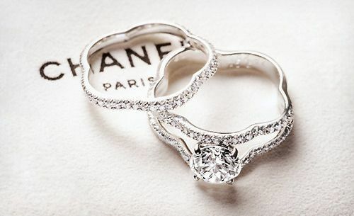 white, rings and style