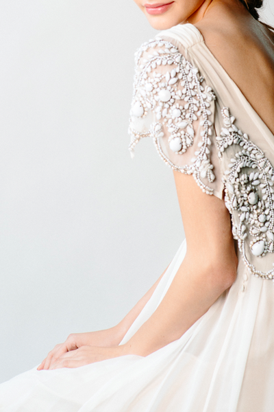 smirk, bride and wedding dress