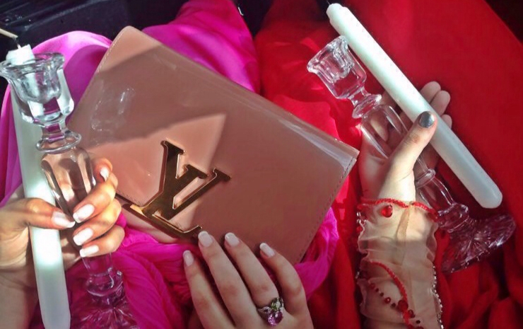nails, outfit, wedding party and red
