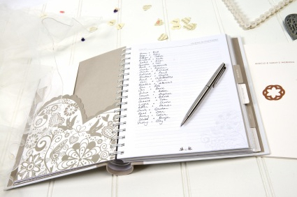 planner, marriage and book