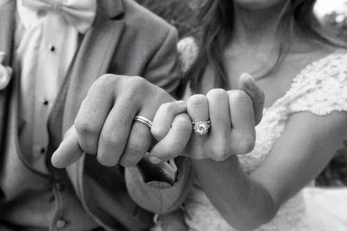 romantic, wedding rings and promise
