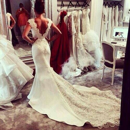 wedding dress, romantic, perfect and beauty
