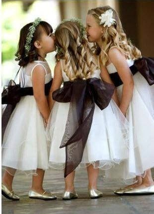 hochzeit, girl and mädchen