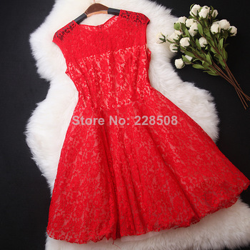 bridesmade, red and dress