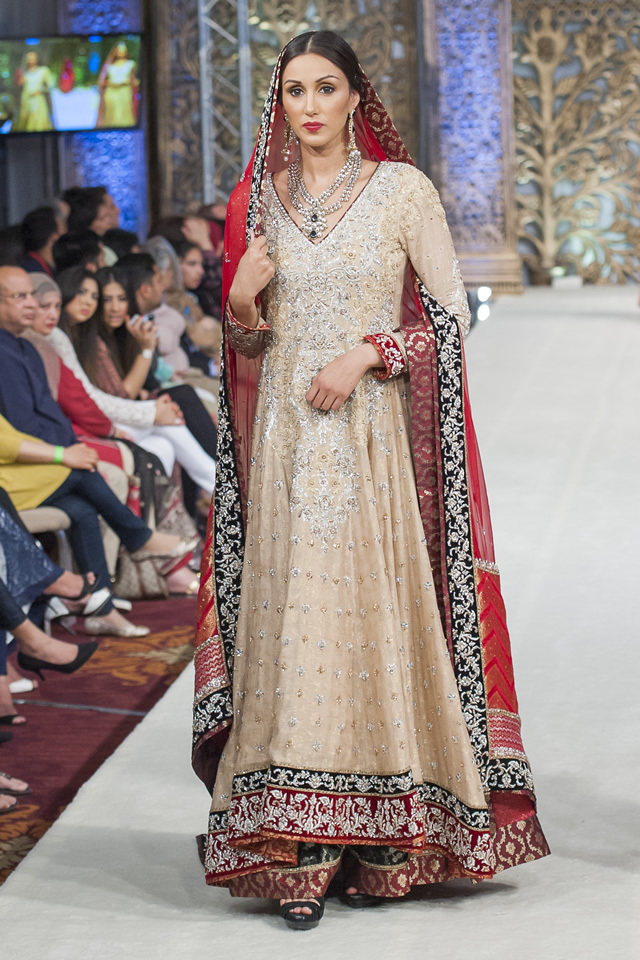 bridal dresses, weddings of asia, fashion shows and zaheer abbas collection