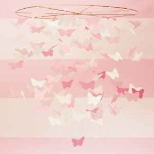 cute, pink and butterfly