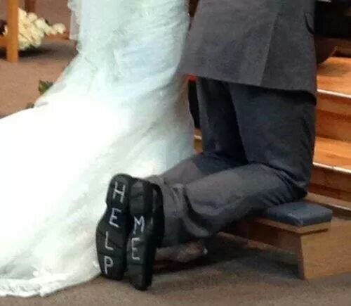 bride, funny and help