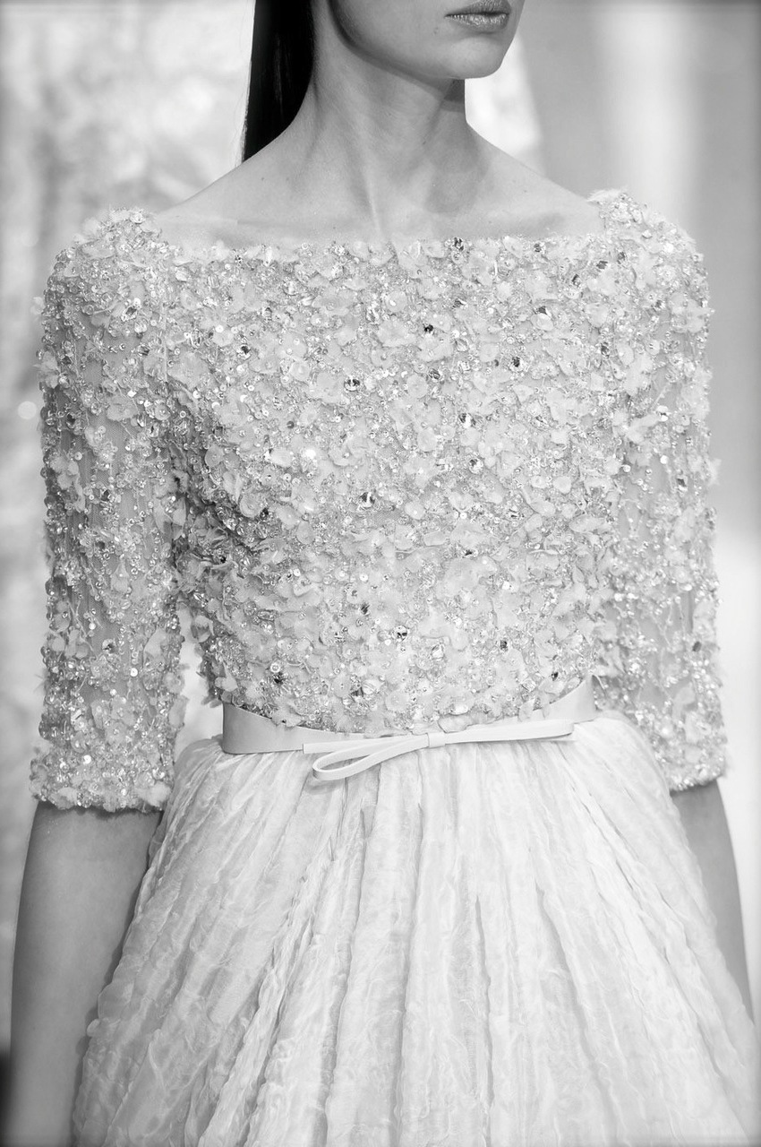 b w, haute couture, elie saab and photography