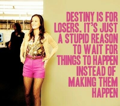 blair waldorf, destiny and chuck bass