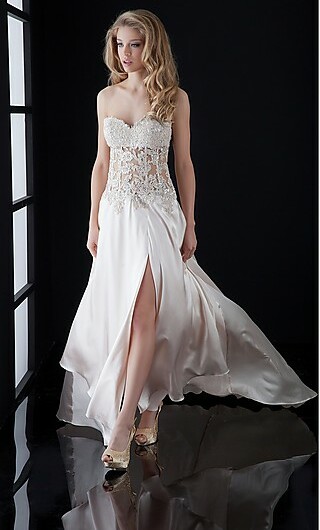 corset dress, dress and lace