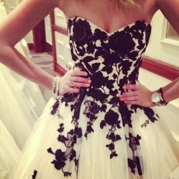 black, gown and perfect