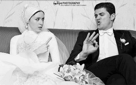 muslim girl, wedding dress and boy and girl