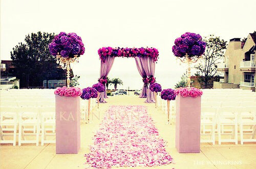 ceremony, wedding inspiration and summer