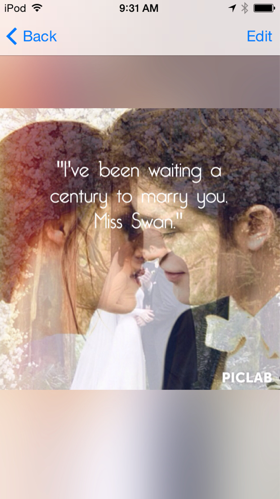 married, miss swan, bellward and bella