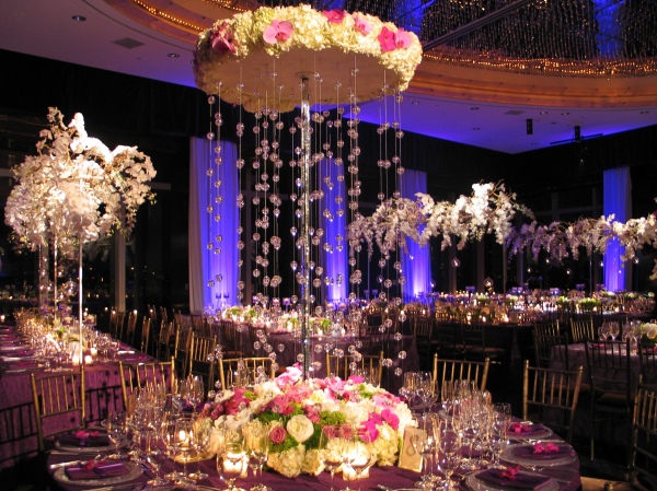 uplighting, receptionideas and floral