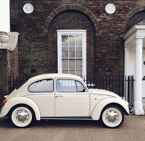 cute, car, old and vw