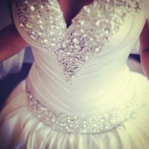 white, wedding dresses, diamonds and girl