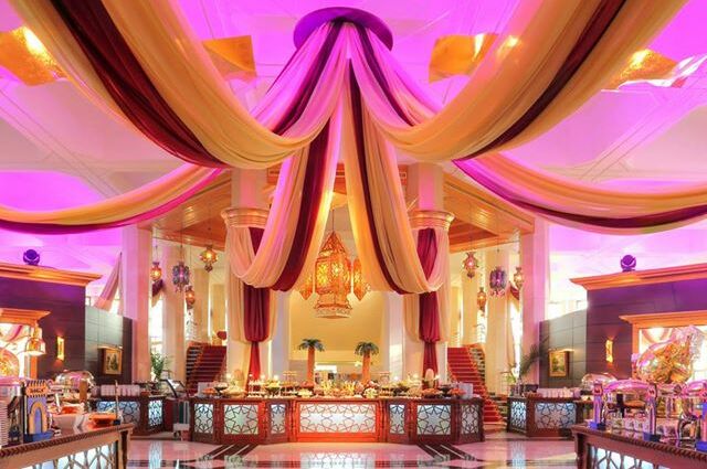 intercontinental jeddah, halls and party