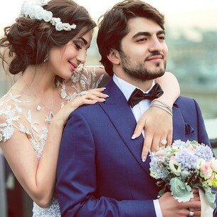 couple, love and azerbaijan wedding