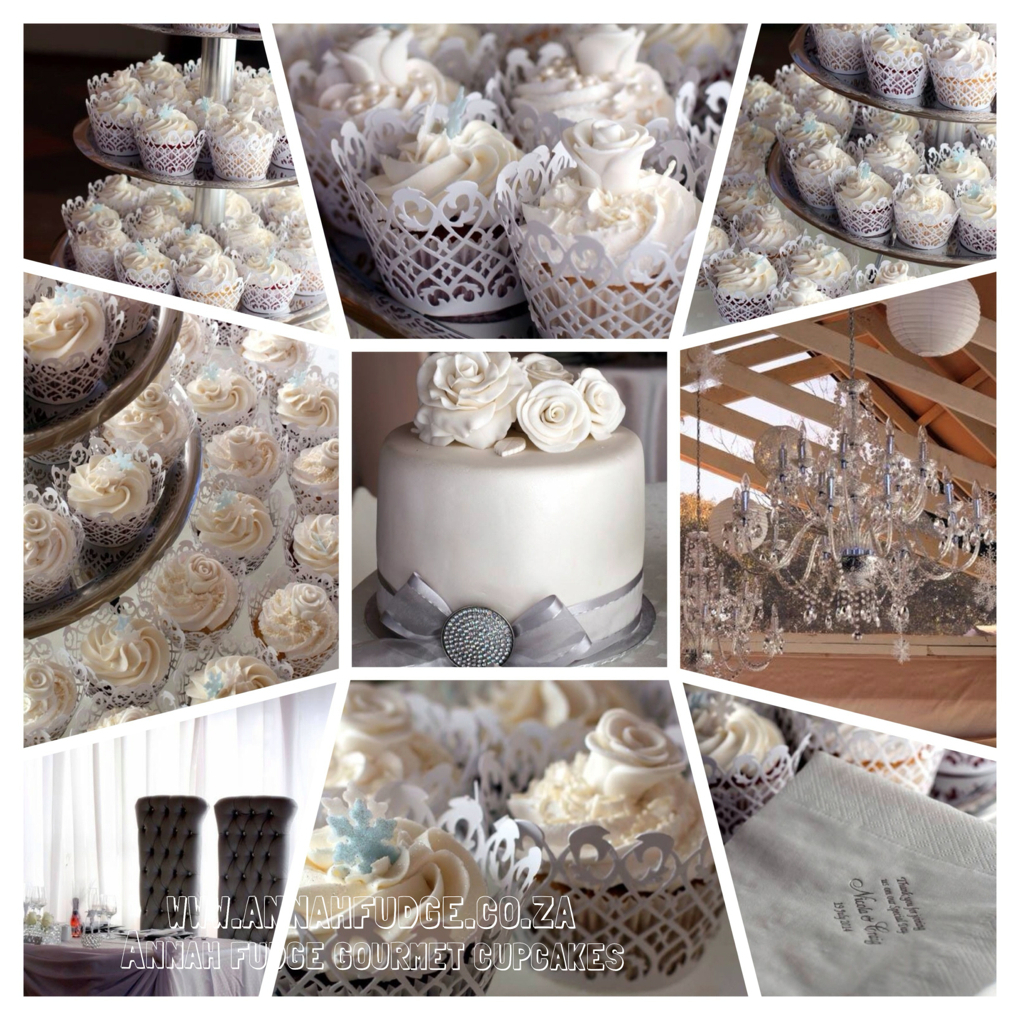classic cupcakes, white wedding, winter wonderland and white cupcakes