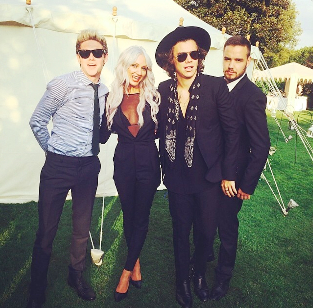 liam payne, lou teasdale, niall horan and Harry Styles