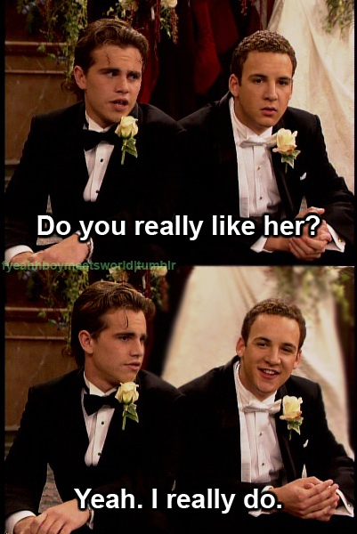 boy meets world, love and lol