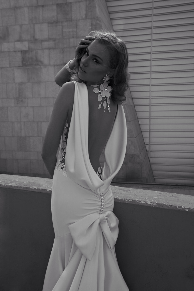 mermaid, romance, black and white and wedding gown