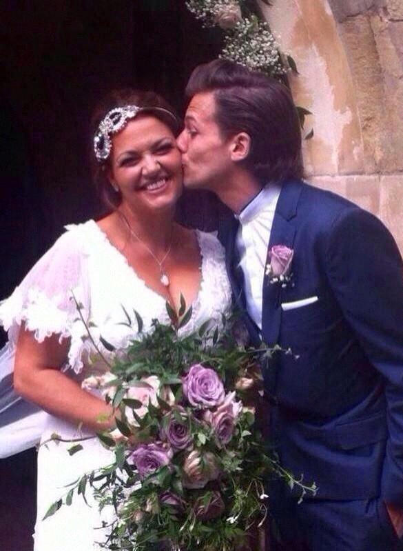 louis tomlinson, son, mom and cute