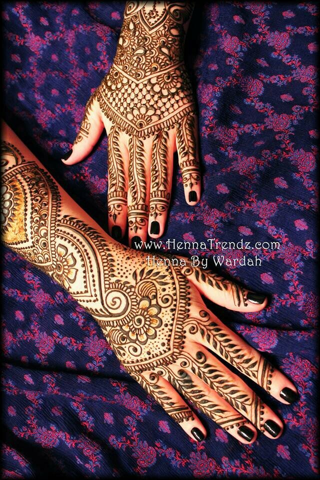 henna, dulhan, lehenga and nails
