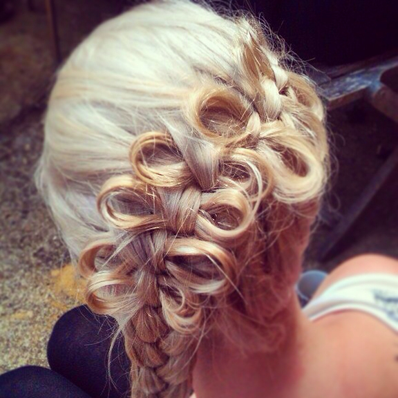 love, now, hair up and cute