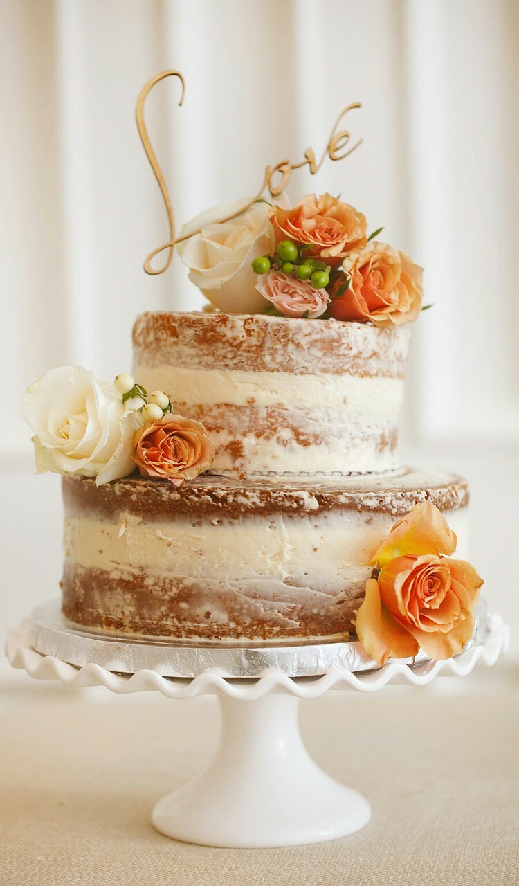 love, lovely cake, sponge cake and decor