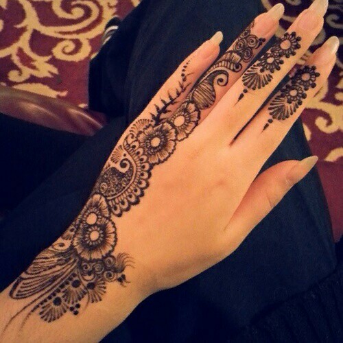 beautiful, cute, henna and woow