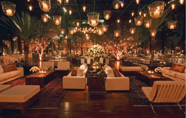 casamento, velas and glamour
