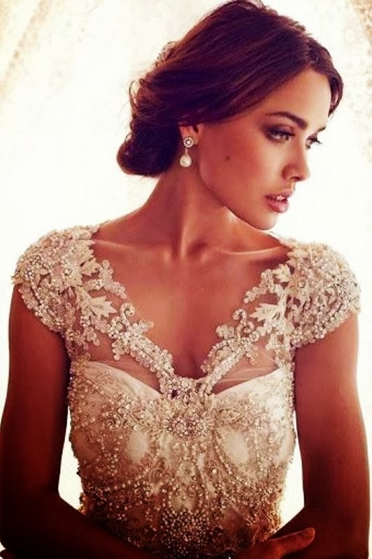 wedding dress, dress, white and formal