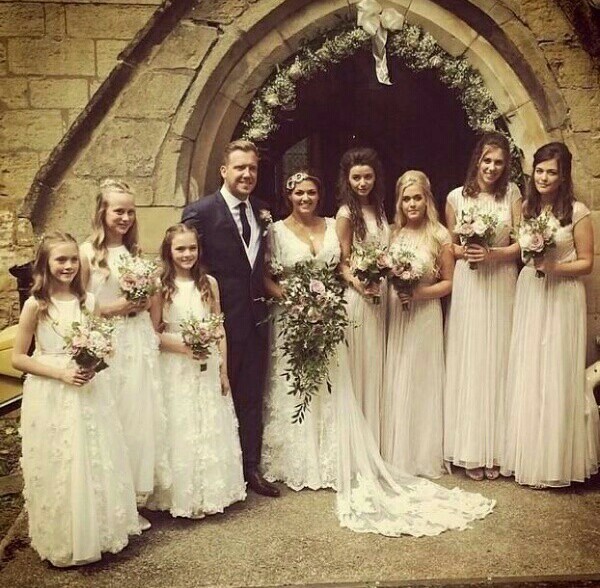 maid of honour, eleanor, jay and bridesmaids
