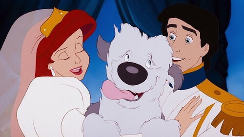 the little mermaid, eric and couple
