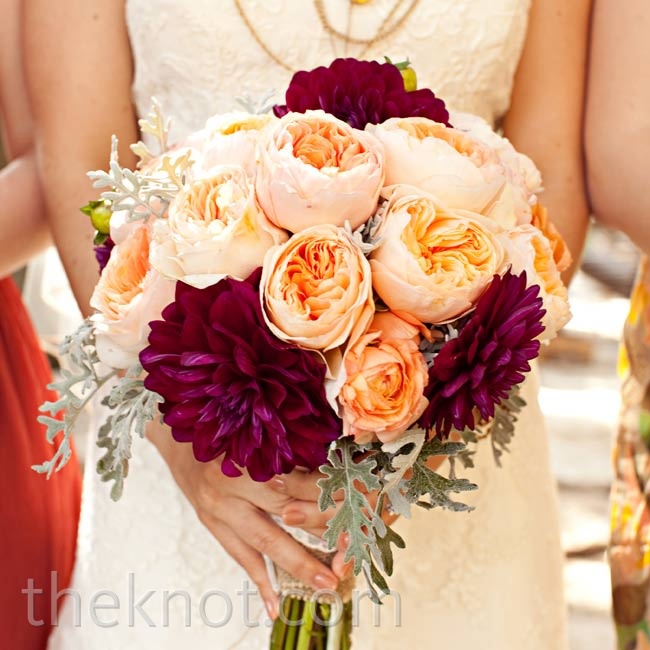 bouquet, fall, purple and fall flowers