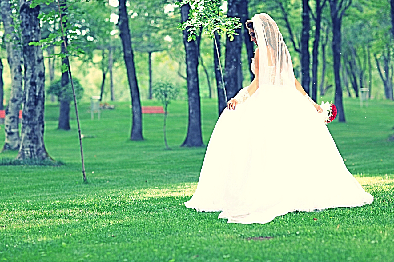 life, bride, white dress and marrige