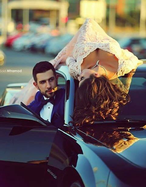model, said mhamad, couple and arab