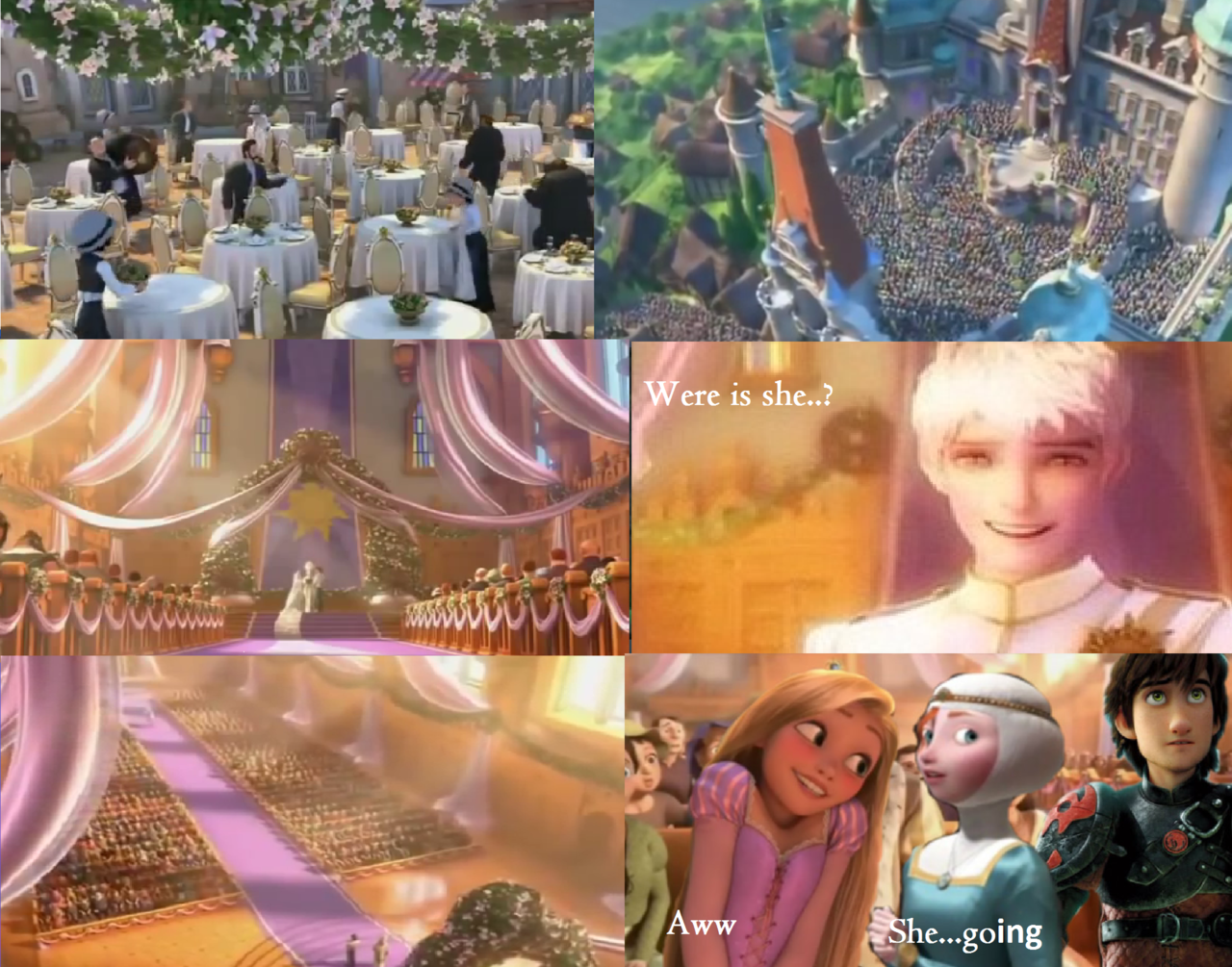 jelsa wedding, !part 56, merida and rapunzel