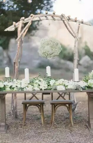 candle, wedding decoration and furniture