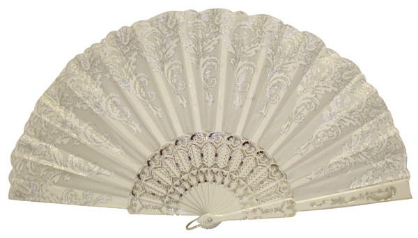 silk hand fans, folding silk hand fans and just artifacts