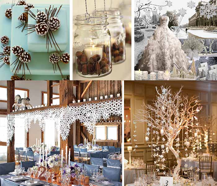 wedding ideas, winter wedding, motif of winter wedding and 2014 winter wedding
