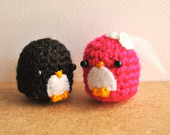 amigurumi, penguin and cute